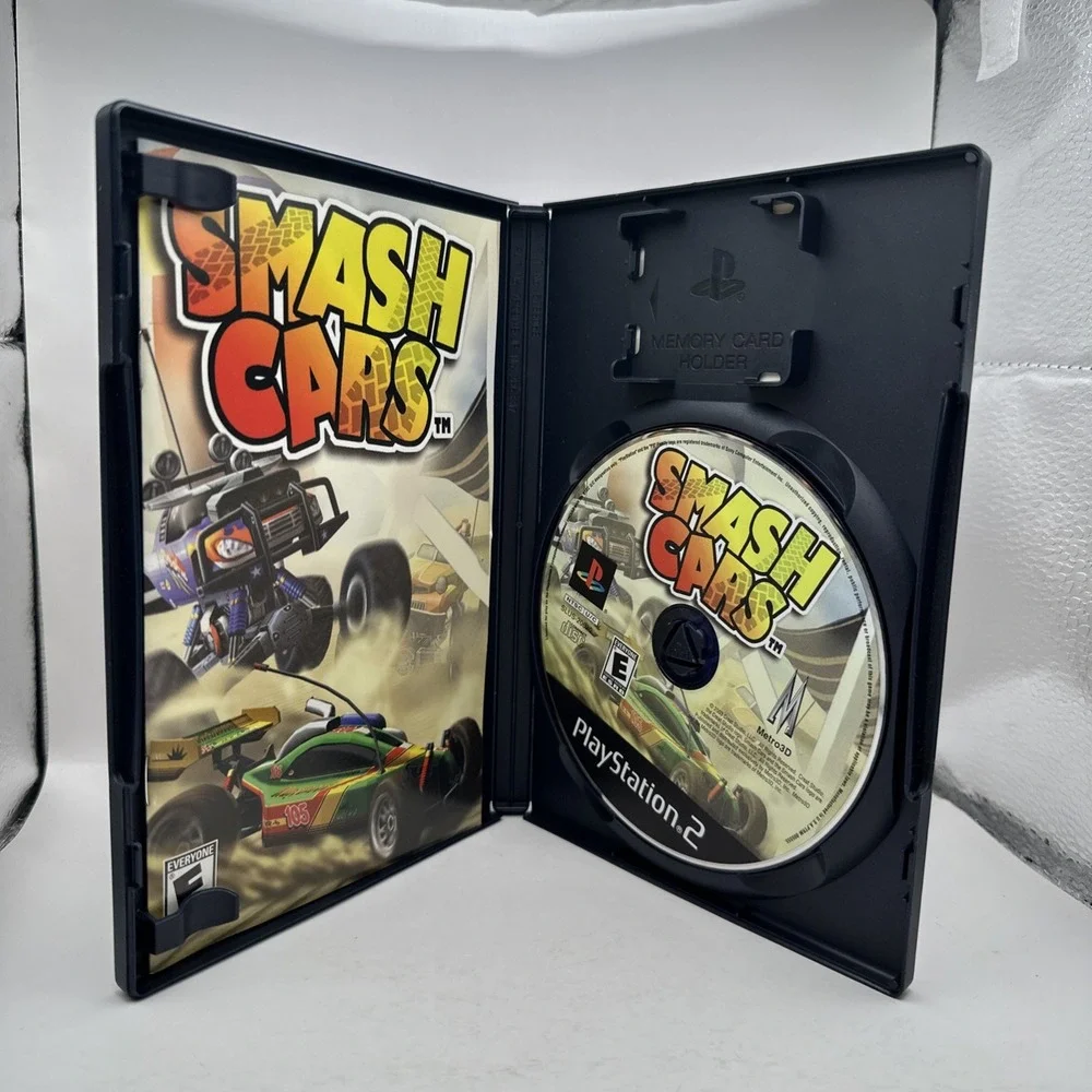 Smash Cars Playstation 2 PS2 CIB Complete w Manual Reg Card Metro3D